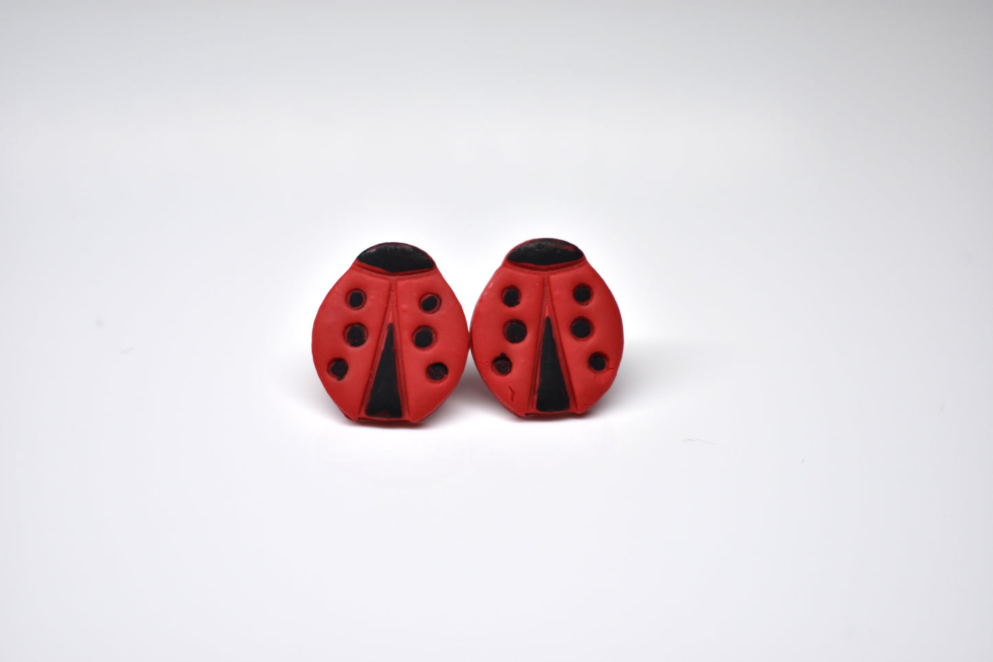 Lady Bug Studs