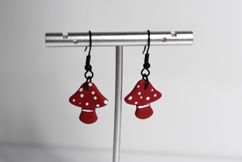 Mushroom Earring 