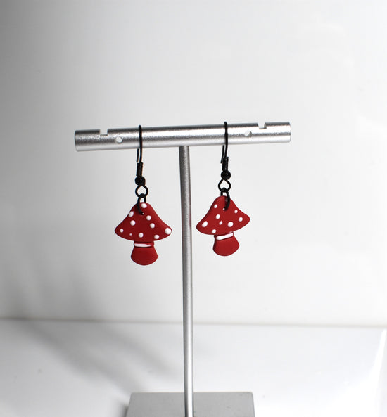 Amanita_Mushroom_earring