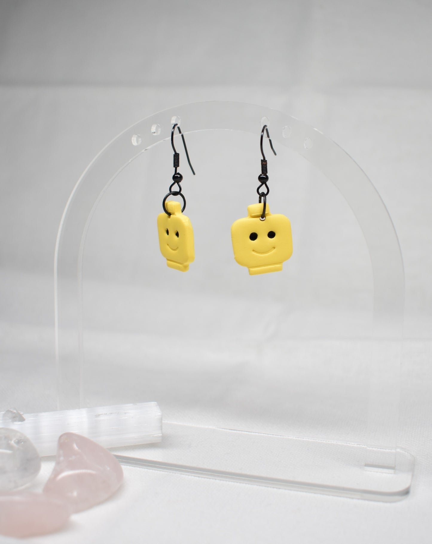 Brick Head Earrings