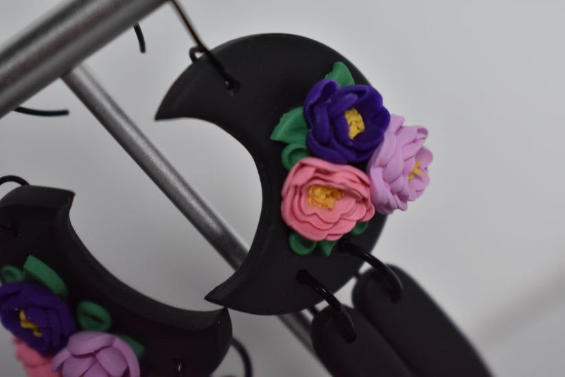 Celestial floral Moon Artemis 