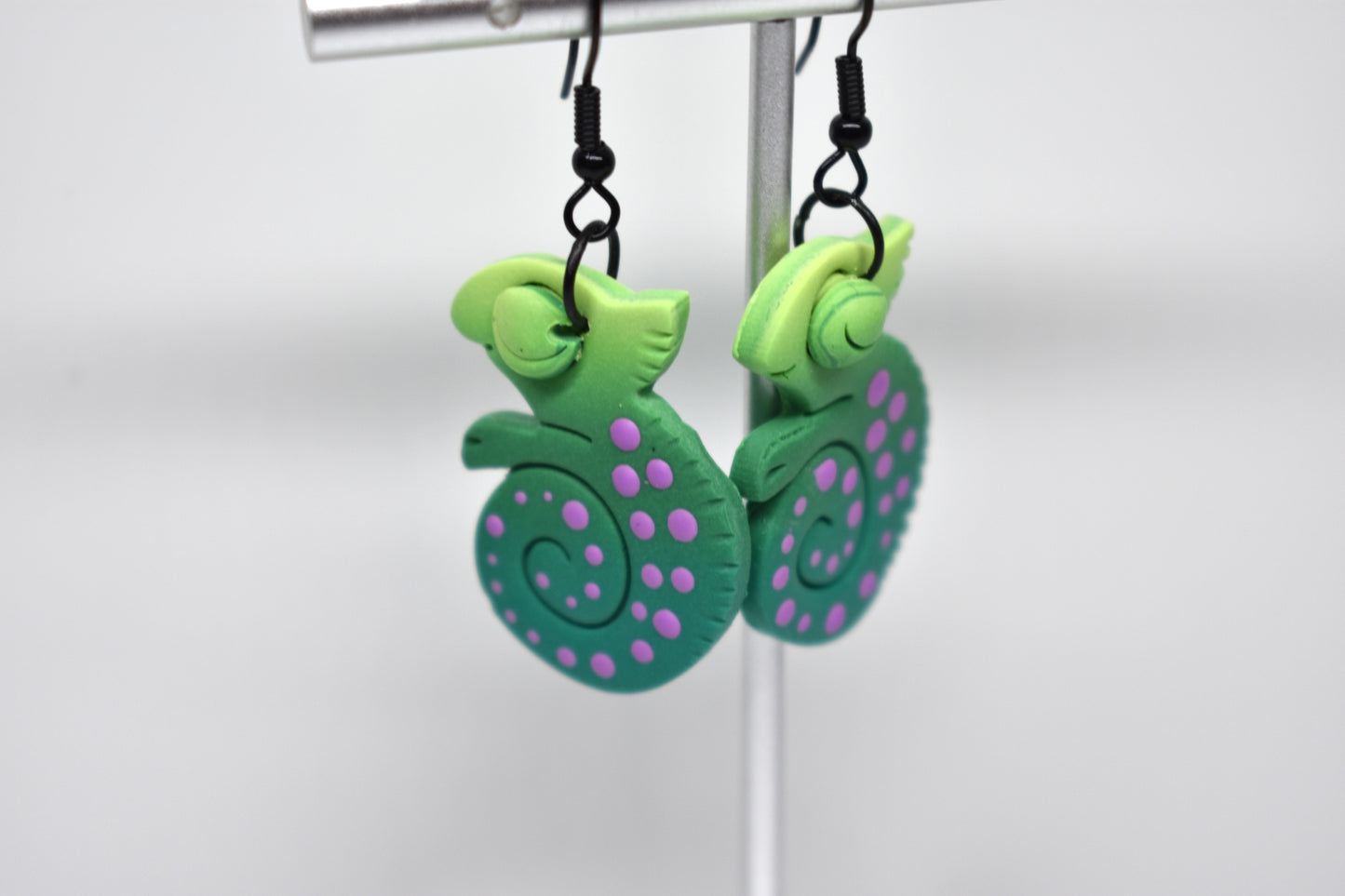 Chameleon Earring Purple 