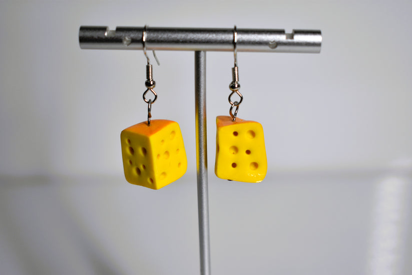 Swiss Cheese earrings 