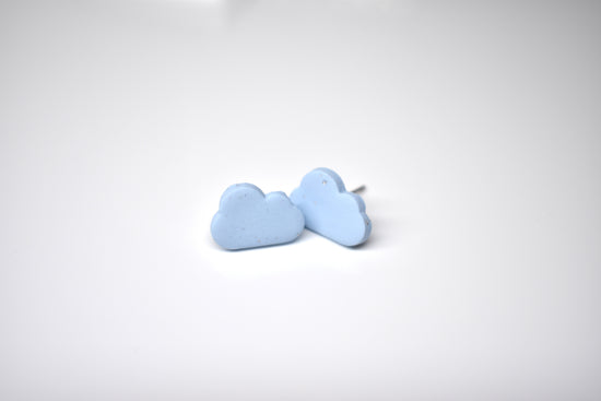 Cloud Stud  Blue