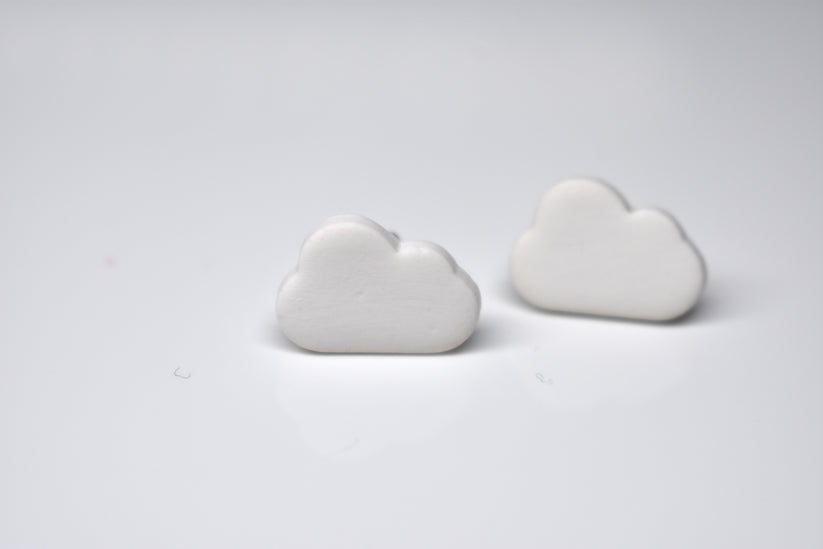 Cloud Stud White