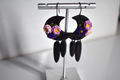 Crescent Floral Moons Luna 