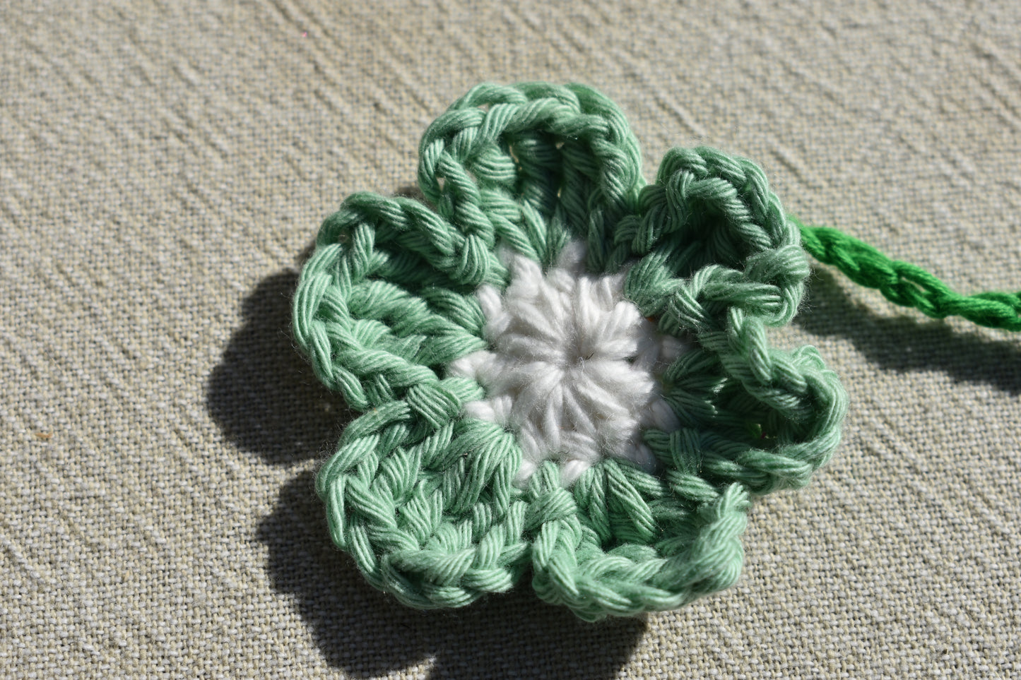 Crochet Flower Book Marks