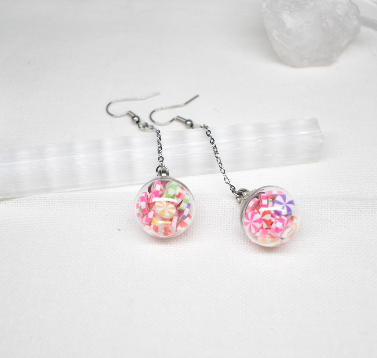 Candy Globe Earrings