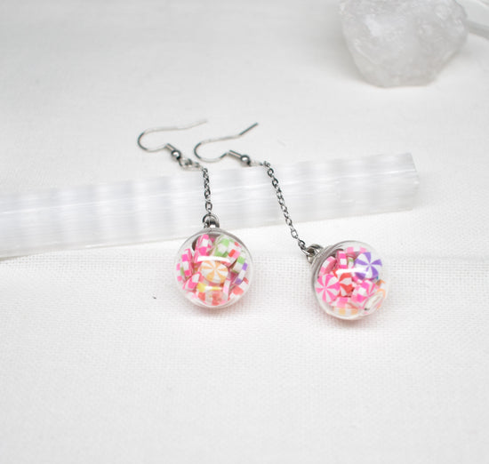 Candy Globe Earrings