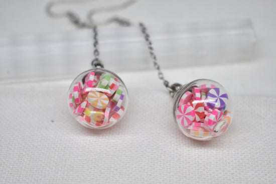 Candy Globe Earrings