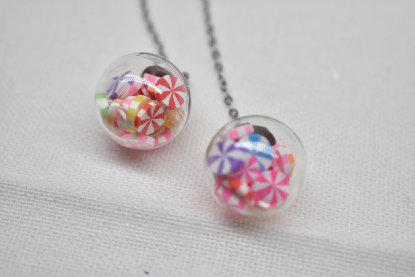 Candy Globe Earrings