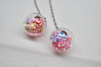 Candy Globe Earrings