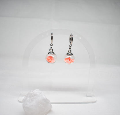 Orange Slice Earrings