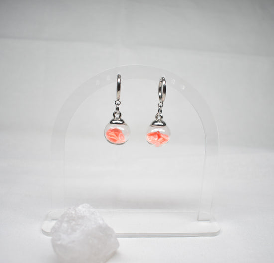 Orange Slice Earrings