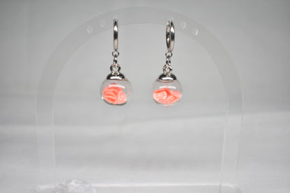 Orange Slice Earrings