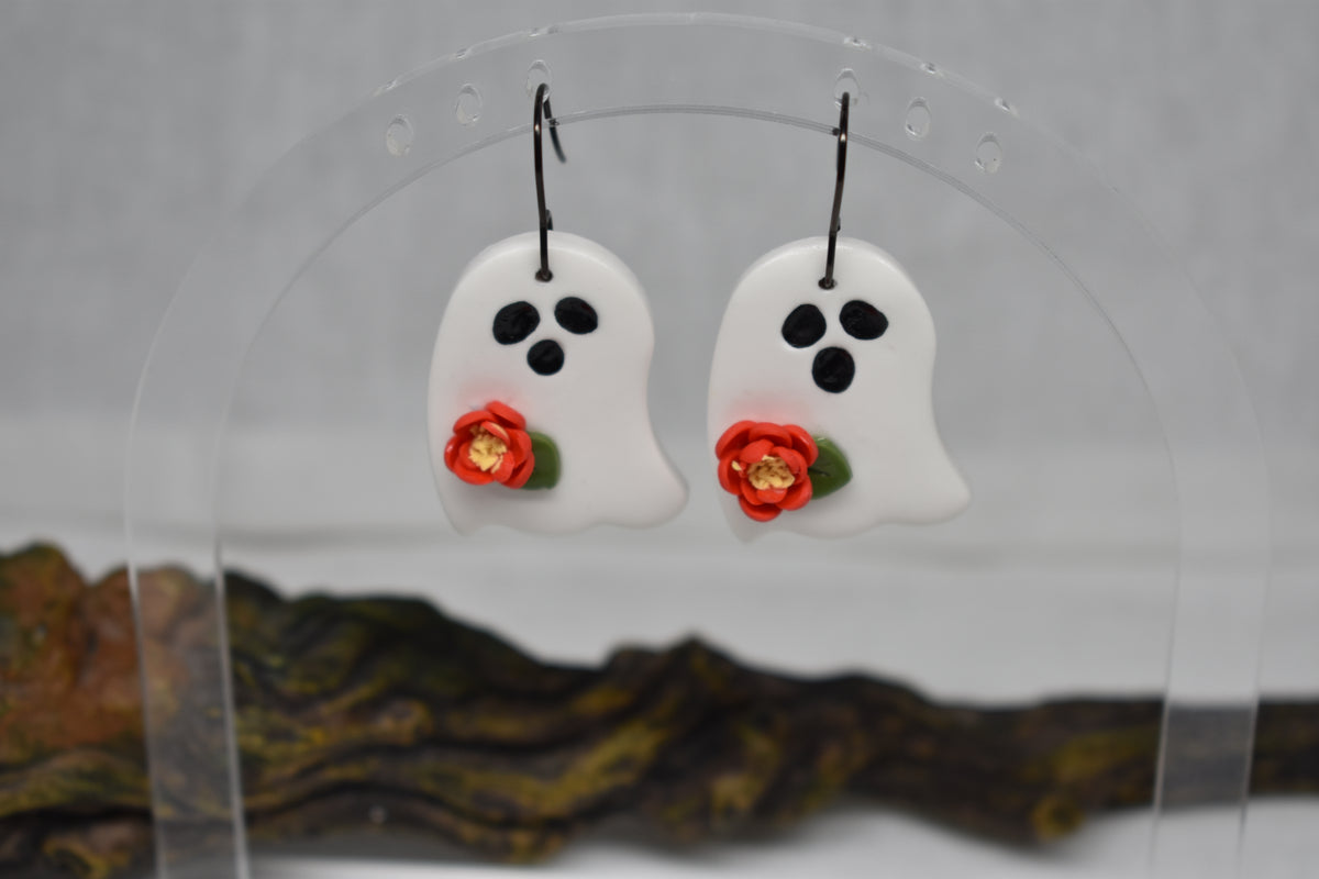 Cute Floral Ghosts