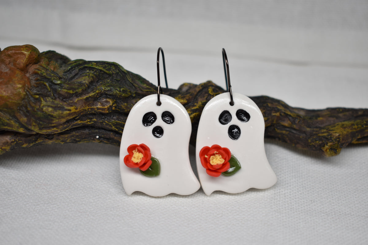 Cute Floral Ghosts