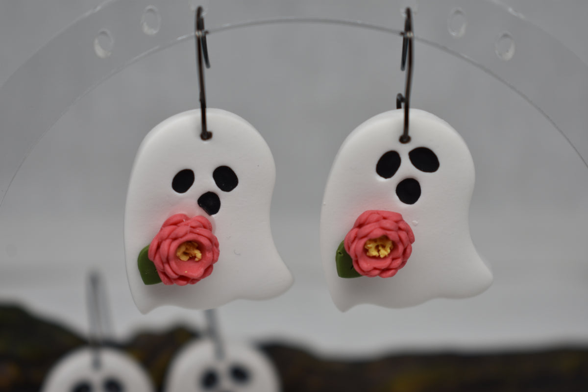 Cute Floral Ghosts