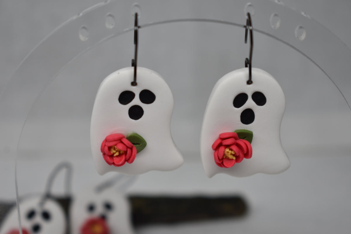 Cute Floral Ghosts