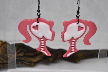 Barbie Skeleton Earrings
