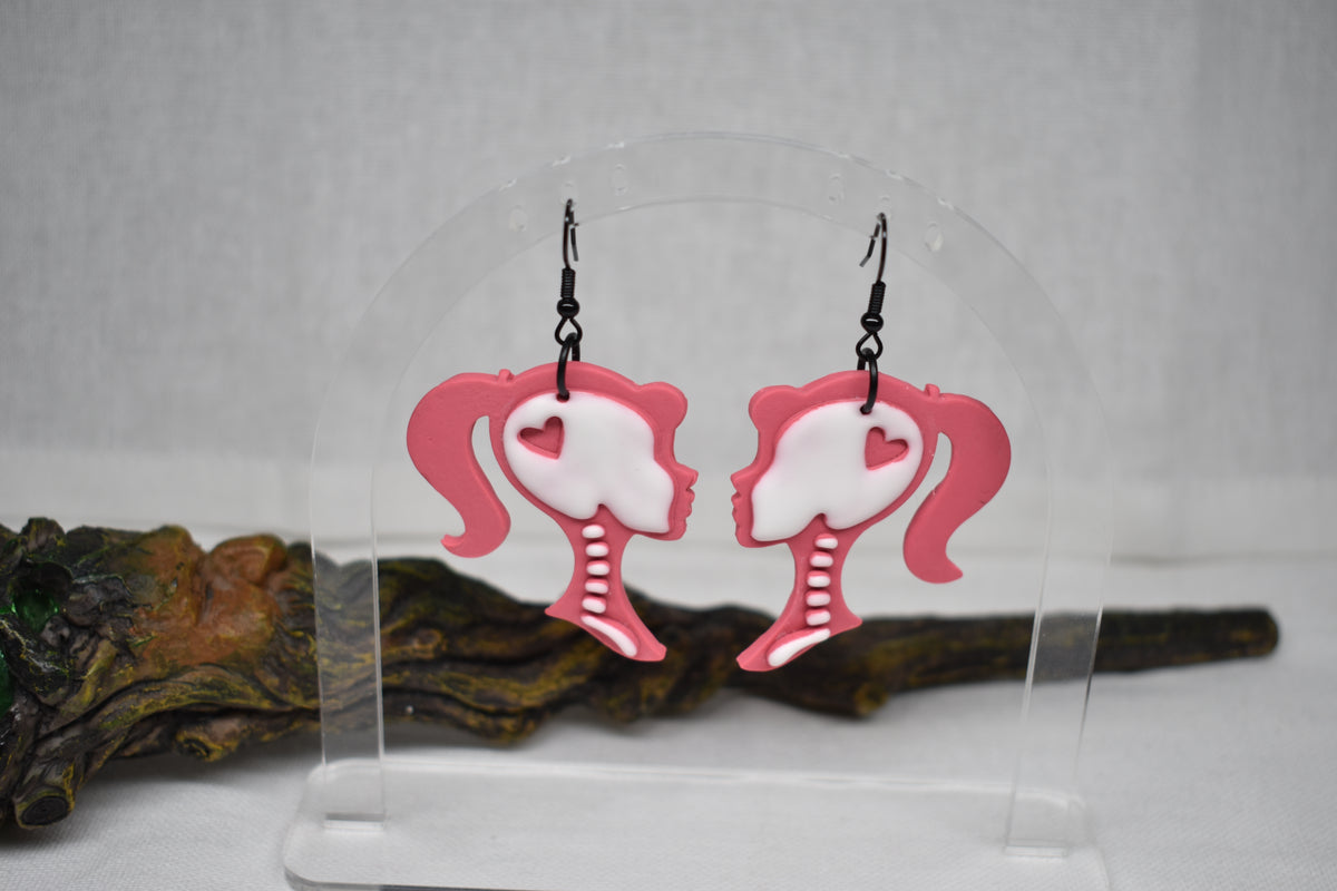 Barbie Skeleton Earrings