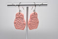 Matryoshka -Babushka Dangle Earrings – Coral