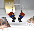 Nefertiti Black Dangles