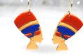 Queen Nefertiti Drop Earrings