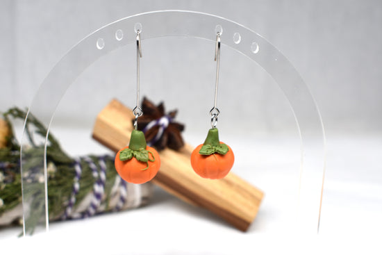 Pumpkin Drop Earrings