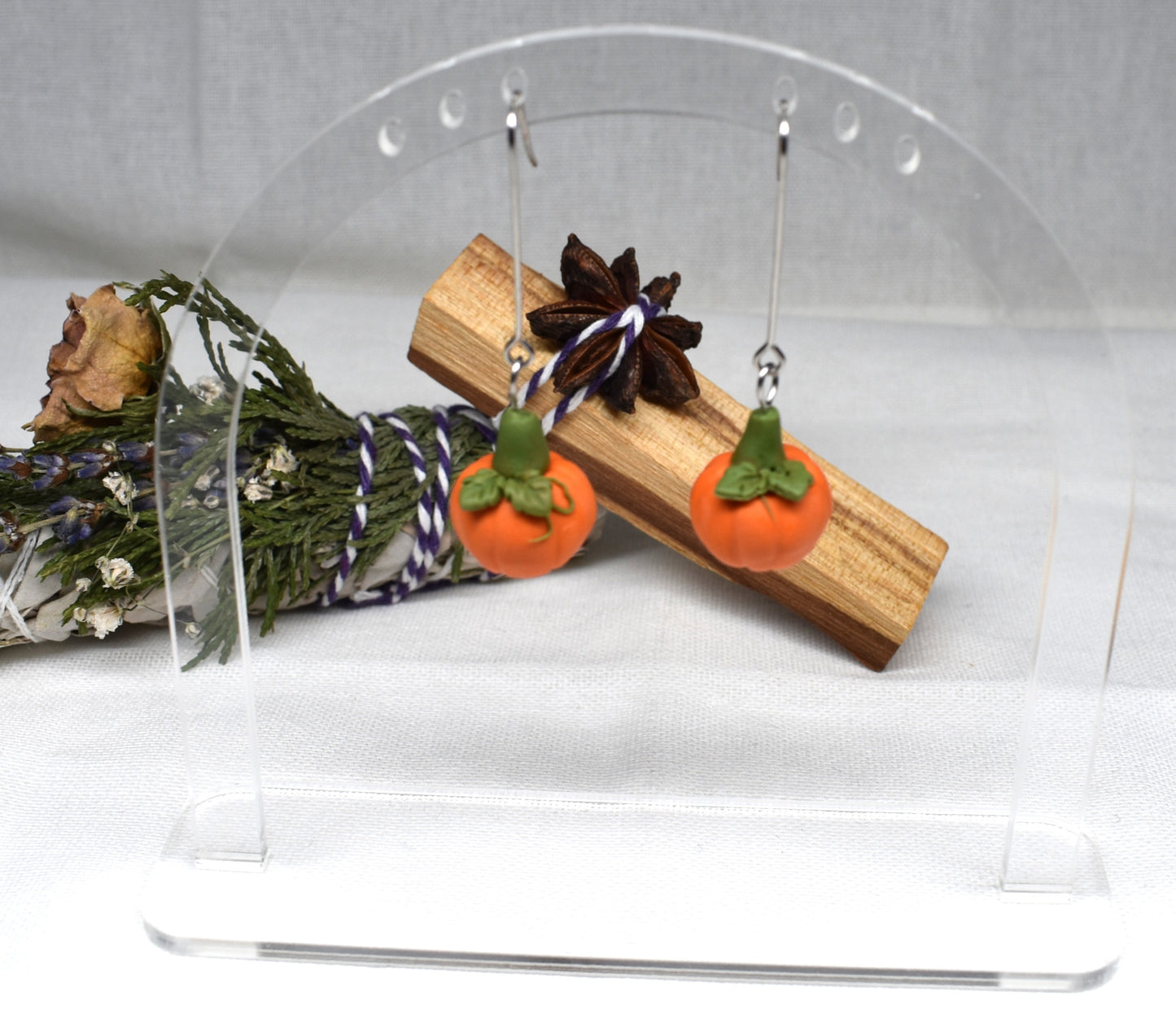 Pumpkin Drop Earrings