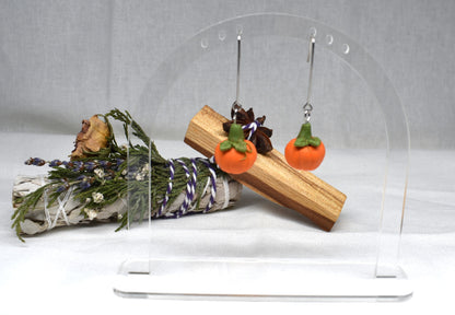 Pumpkin Drop Earrings