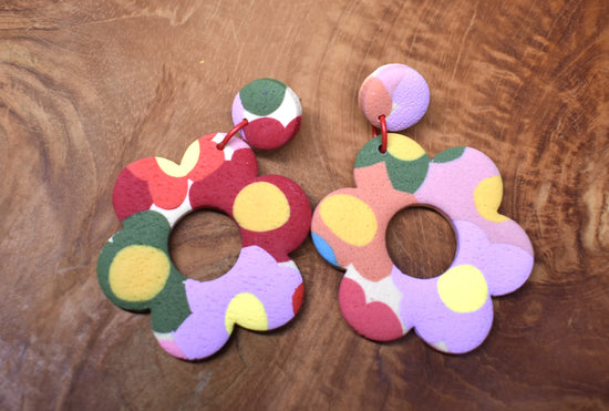 Extra Large Bold Flower Donuts