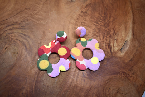 Extra Large Bold Flower Donuts