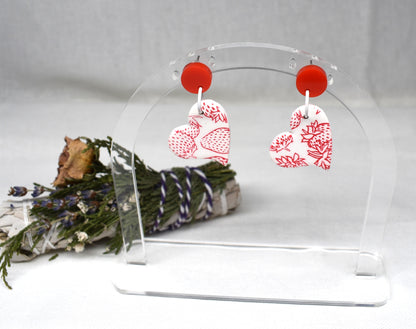 Strawberry Heart Earrings