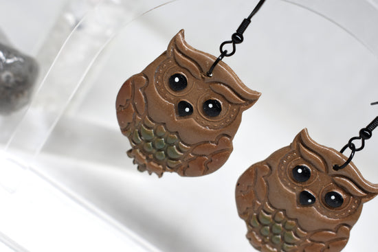 Hoot Owl Earrings