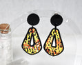 Mosaic Keyhole Earrings