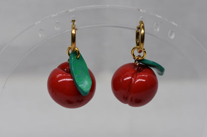 Cherry Dangle Earrings