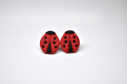 Lady Bug Studs