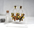 Lava Bursts Statement Earrings