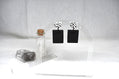 Spot & Shadow Monochrome Dangle Earrings