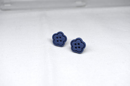 Button Studs - Flower