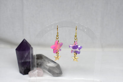 Starfish and Charm dangles