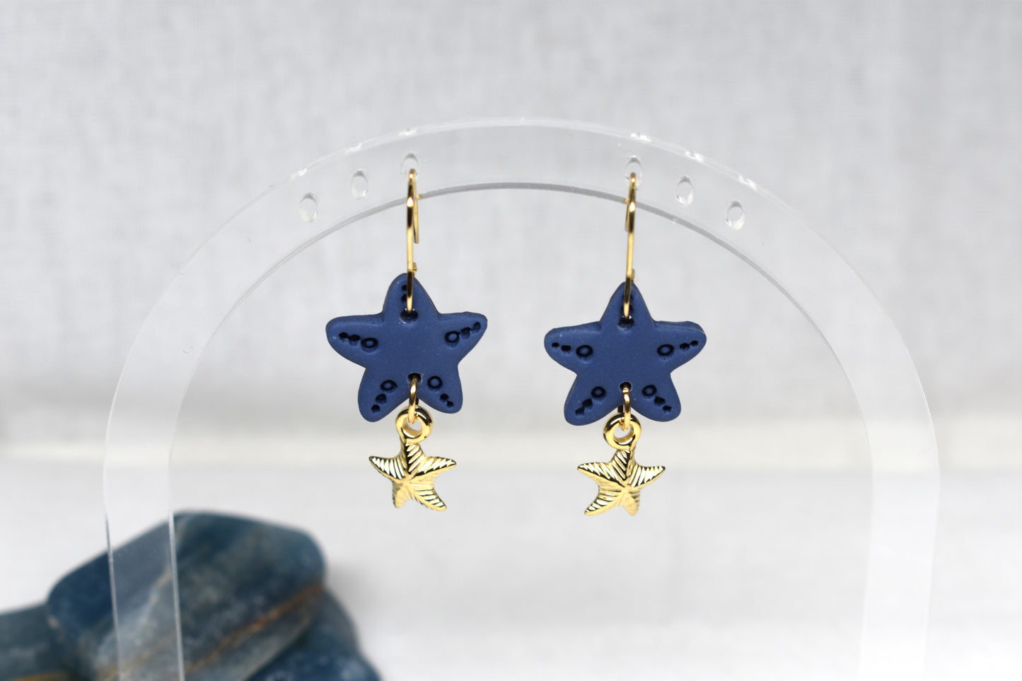 Starfish and Charm dangles