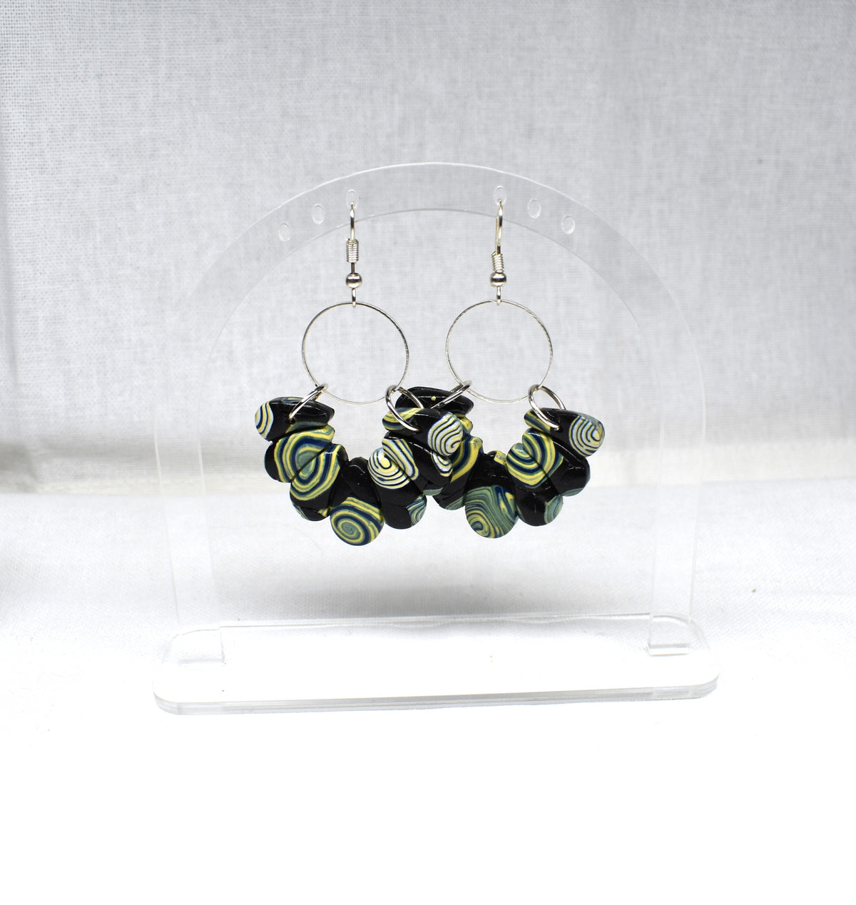 Kandinsky-Inspired Burst Earrings