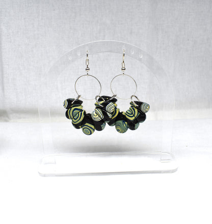 Kandinsky-Inspired Burst Earrings