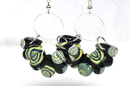 Kandinsky-Inspired Burst Earrings