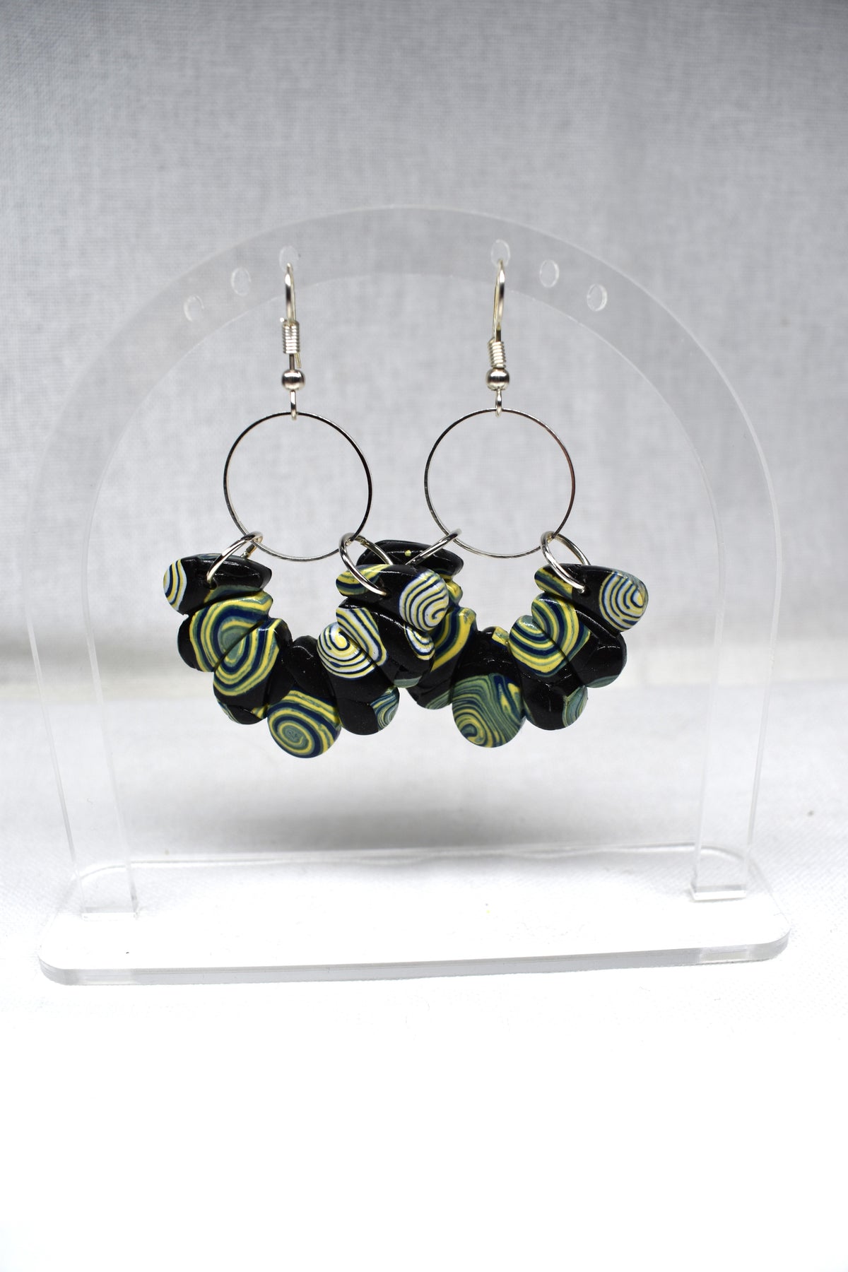 Kandinsky-Inspired Burst Earrings