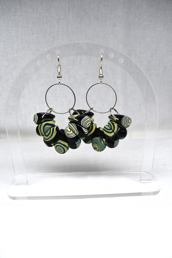 Kandinsky-Inspired Burst Earrings