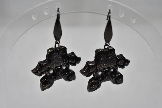 Hanging around Bat Earrings