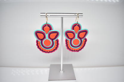Soutache-Style Statement Earrings
